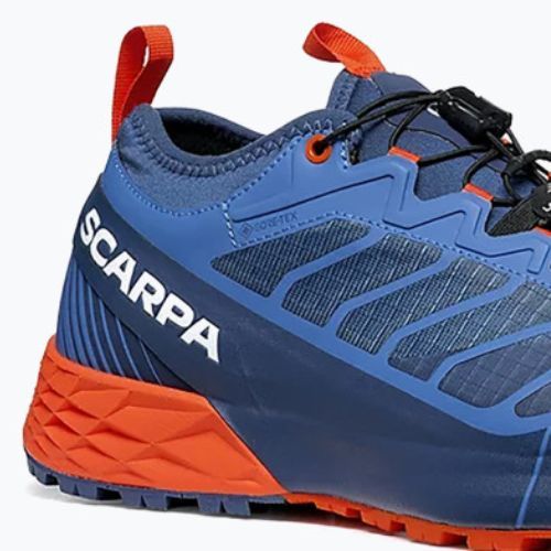 Buty do biegania męskie SCARPA Ribelle Run GTX blue/spicy orange