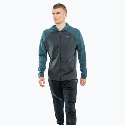 Bluza trekkingowa męska DYNAFIT 24/7 PTC Zip Hoody mallard blue
