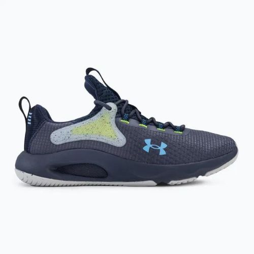 Buty treningowe męskie Under Armour Hovr Rise 4 tempered steel/midnight navy/carolina blue