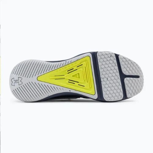 Buty treningowe męskie Under Armour Hovr Rise 4 tempered steel/midnight navy/carolina blue
