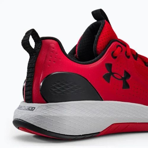 Buty treningowe męskie Under Armour harged Commit Tr 3 red/halo gray/black