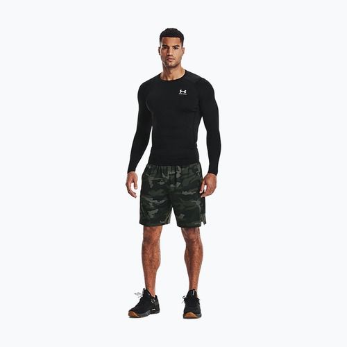 Longsleeve treningowy męski Under Armour HG Armour Comp black/white