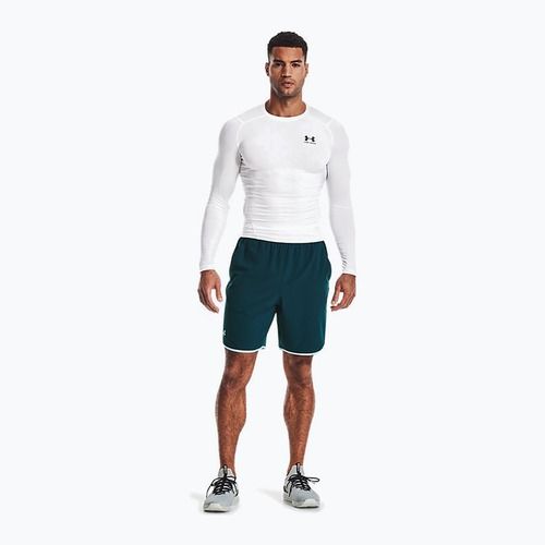 Longsleeve treningowy męski Under Armour HG Armour Comp white/black