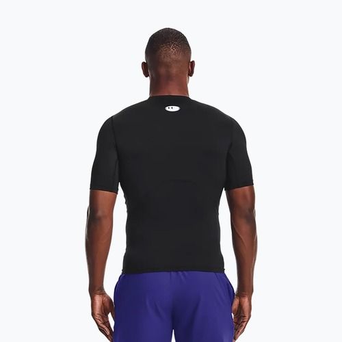 Koszulka treningowa męska Under Armour HG Armour Comp black/white