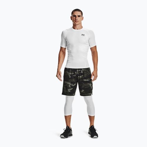 Koszulka treningowa męska Under Armour HG Armour Comp white/black