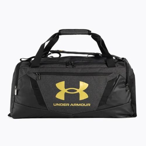 Torba Under Armour Undeniable 5.0 Duffle S 40 l black medium heather/black/metallic gold