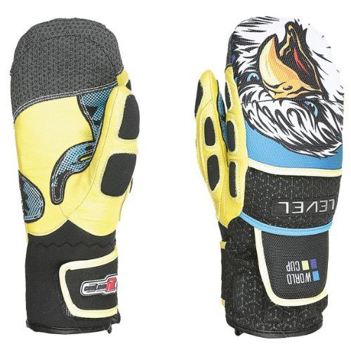 Rękawice narciarskie dziecięce Level Worldcup JR CF Mitt goldeneagle