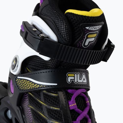 Rolki dziecięce FILA Wizy G black/yellow magenta