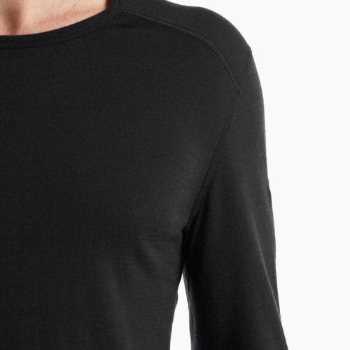 Bluza termoaktywna męska icebreaker 200 Oasis Crewe black