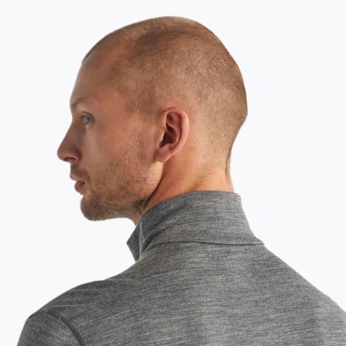 Longsleeve termoaktywny męski icebreaker 200 Oasis Half Zip gritstone heather