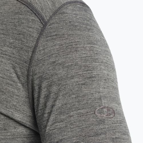Longsleeve termoaktywny męski icebreaker 200 Oasis Half Zip gritstone heather