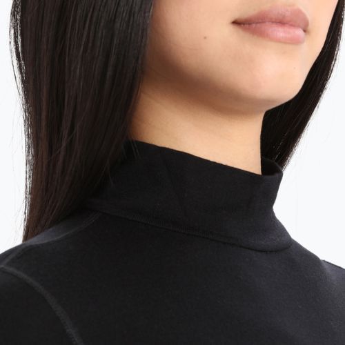 Bluza termoaktywna damska icebreaker 260 Tech Turtleneck black
