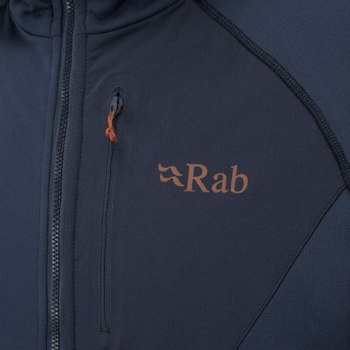 Bluza trekkingowa męska Rab Superflux Hoody deep ink/deep ink