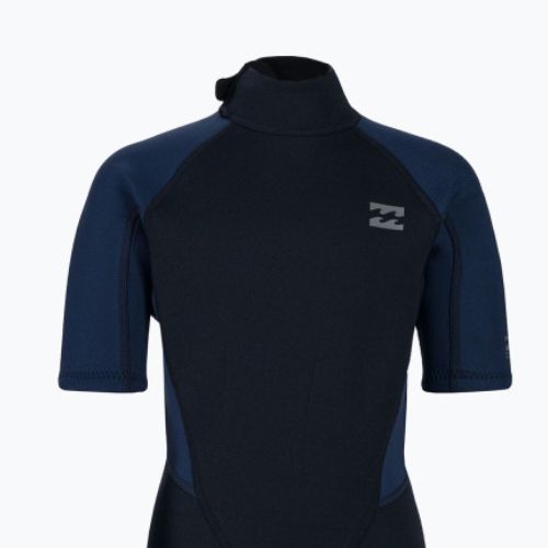 Pianka do pływania dziecięca Billabong 2/2 mm Intruder Back Zip Spring navy