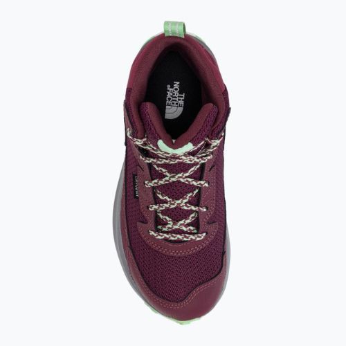 Buty turystyczne dziecięce The North Face Fastpack Hiker Mid WP red violet/wild ginger