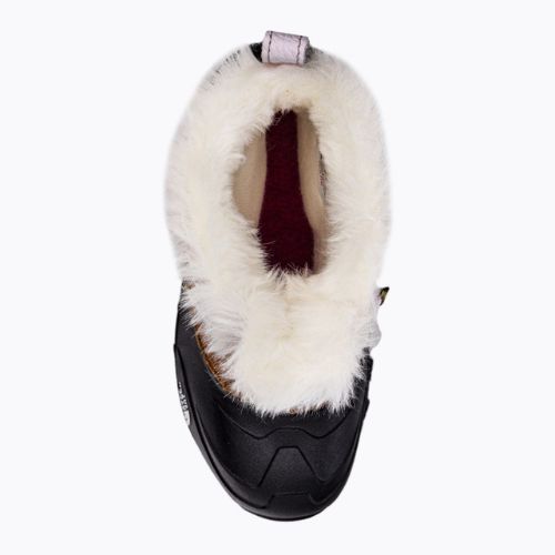 Śniegowce dziecięce The North Face Shellista Extreme toasted brown/lavender fog
