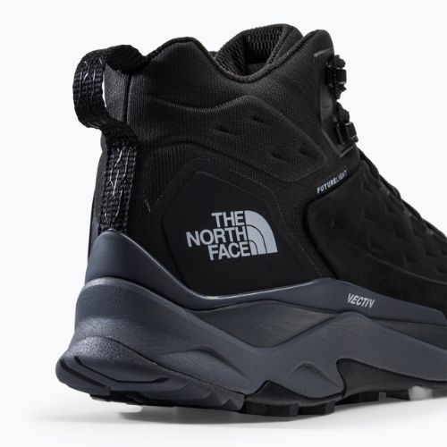 Buty turystyczne męskie The North Face Vectiv Exploris Mid Futurelight Leather black/tin grey