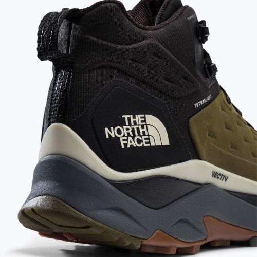 Buty turystyczne męskie The North Face Vectiv Exploris Mid Futurelight Leather military olive/black