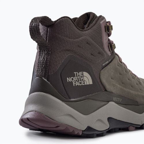 Buty turystyczne damskie The North Face Vectiv Exploris Mid Futurelight Leather bipartisan brown