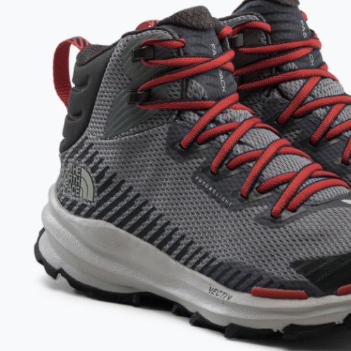 Buty turystyczne męskie The North Face Vectiv Fastpack Mid Futurelight meld grey/asphalt grey