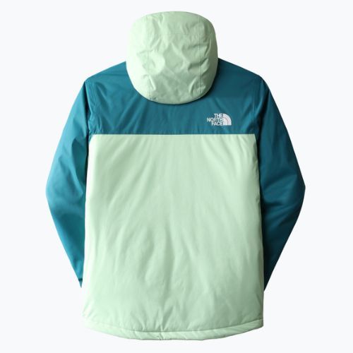 Kurtka narciarska dziecięca The North Face Teen Snowquest Plus Insulated patina green