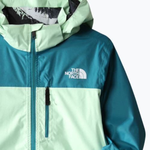 Kurtka narciarska dziecięca The North Face Teen Snowquest Plus Insulated patina green