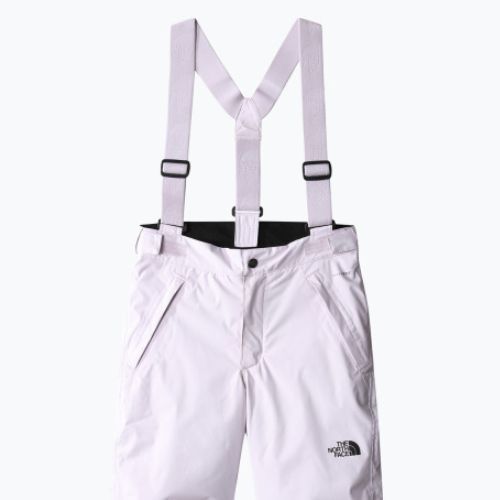 Spodnie narciarskie dziecięce The North Face Teen Snowquest Suspender lavender fog