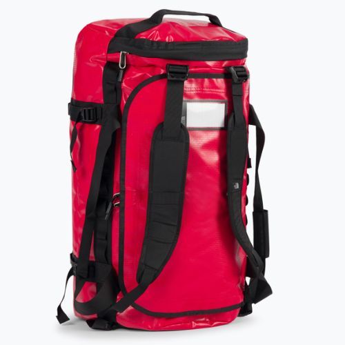 Torba podróżna The North Face Base Camp Duffel L 95 l red/black