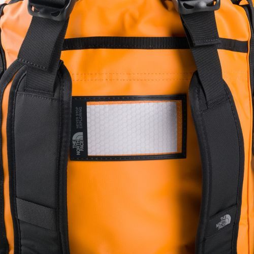 Torba podróżna The North Face Base Camp Duffel S 50 l cone orange/black