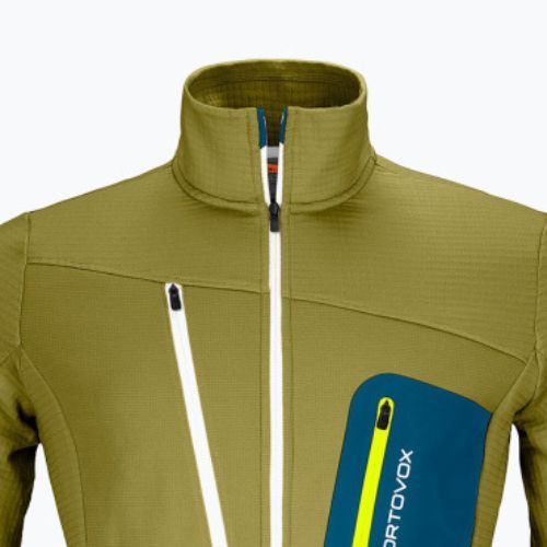 Bluza trekkingowa męska ORTOVOX Fleece Grid sweet alison