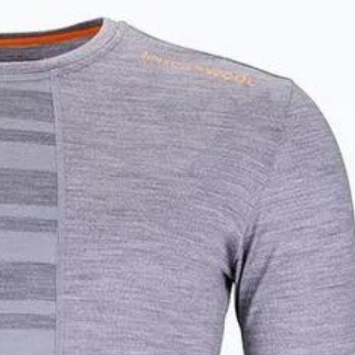 Longsleeve termoaktywny męski ORTOVOX 185 Rock'N'Wool grey blend