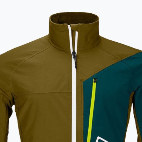 Kurtka softshell męska ORTOVOX Berrino green moss