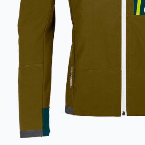 Kurtka softshell męska ORTOVOX Berrino green moss