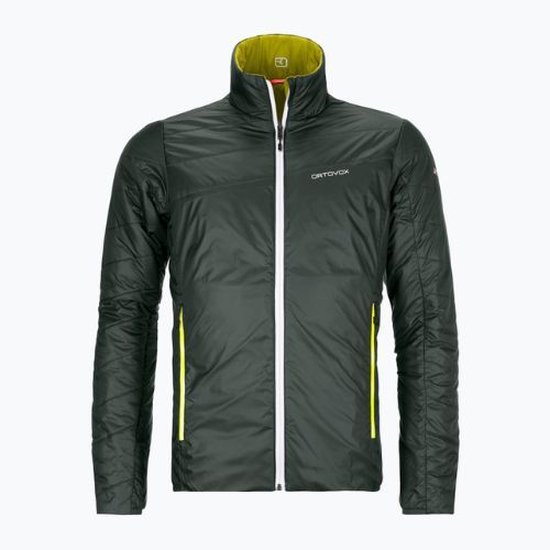 Kurtka hybrydowa męska ORTOVOX Swisswool Piz Boval green pine