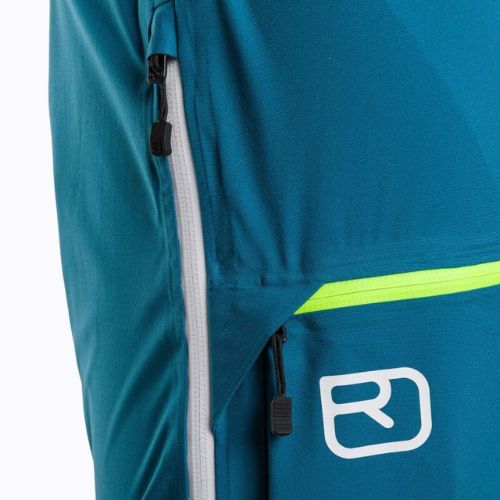 Spodnie skiturowe męskie ORTOVOX 3L Ortler petrol blue