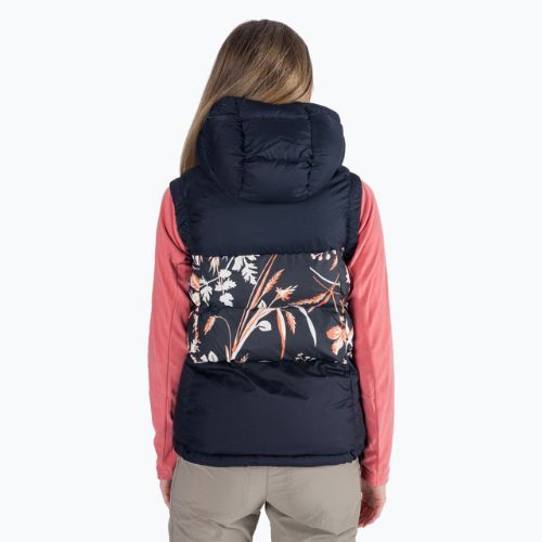Bezrękawnik damski Columbia Pike Lake II Insulated black/black fallgrass print