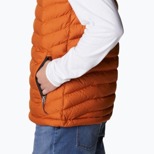Bezrękawnik męski Columbia Powder Lite warm copper/black
