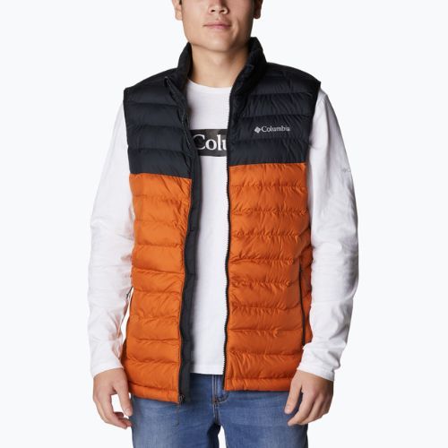 Bezrękawnik męski Columbia Powder Lite warm copper/black