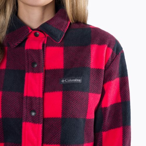 Koszula damska Columbia Benton Springs red lily check print