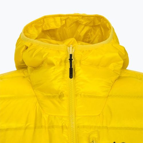 Kurtka puchowa męska Columbia Pebble Peak Down Hooded laser lemon