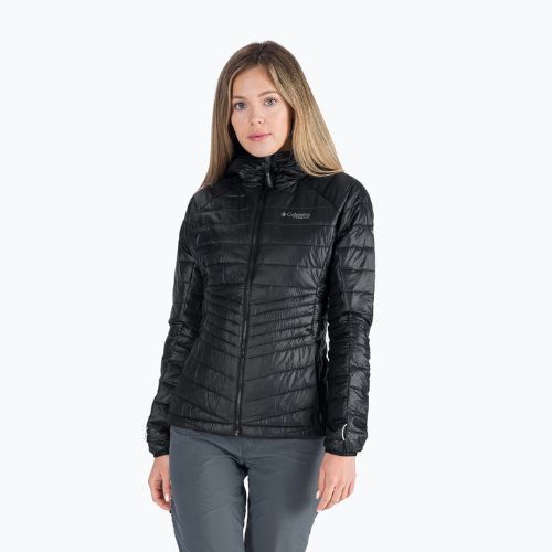 Kurtka damska Columbia Platinum Peak Hooded black