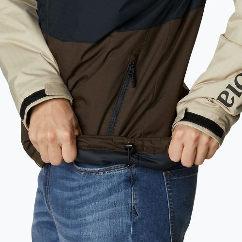 Kurtka zimowa męska Columbia Point Park Insulated black/cordovan/ancient fossil