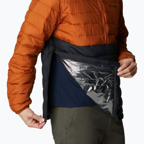 Kurtka męska Columbia Powder Lite Anorak warm copper/black