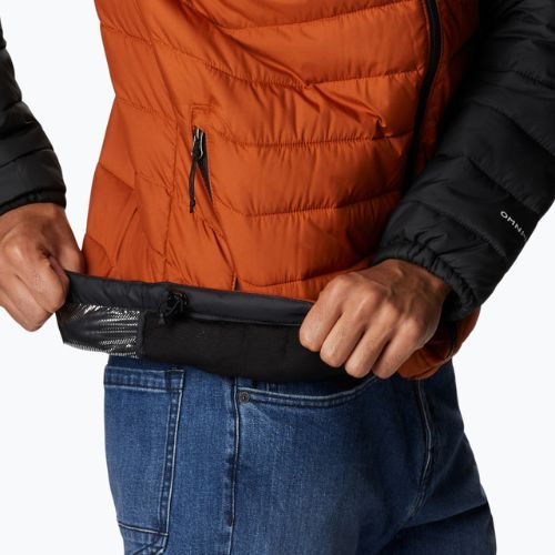 Kurtka męska Columbia Powder Lite Hooded warm copper/black