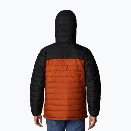 Kurtka męska Columbia Powder Lite Hooded warm copper/black