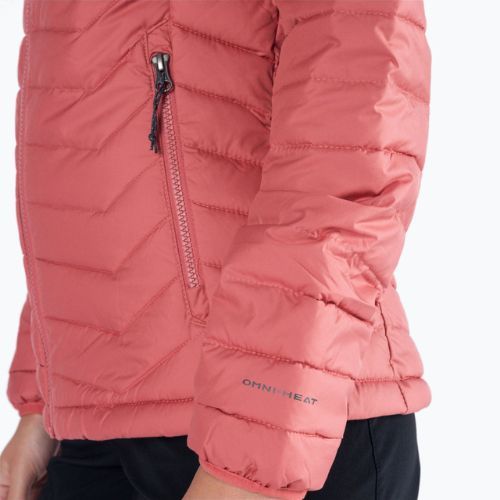 Kurtka damska Columbia Powder Lite Hooded dark coral