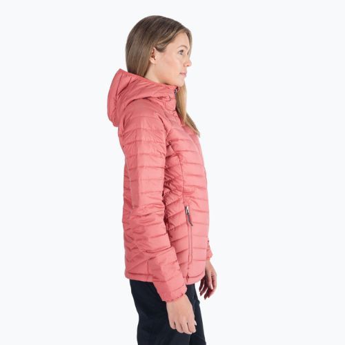 Kurtka damska Columbia Powder Lite Hooded dark coral