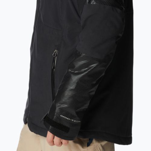 Kurtka narciarska męska Columbia Snow Slab Black Dot black