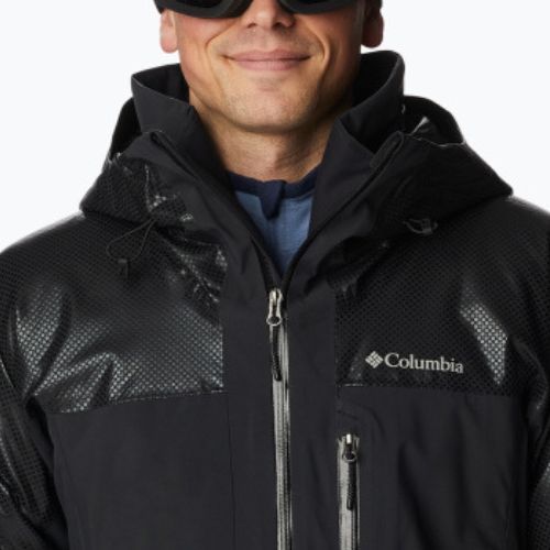 Kurtka narciarska męska Columbia Snow Slab Black Dot black