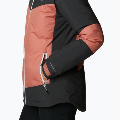 Kurtka narciarska damska Columbia Wildcard II Down dark coral/shark
